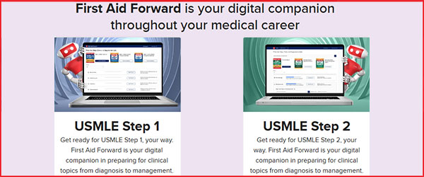 Link sending to section F in a-z database for first aid forward steps 1 and 2